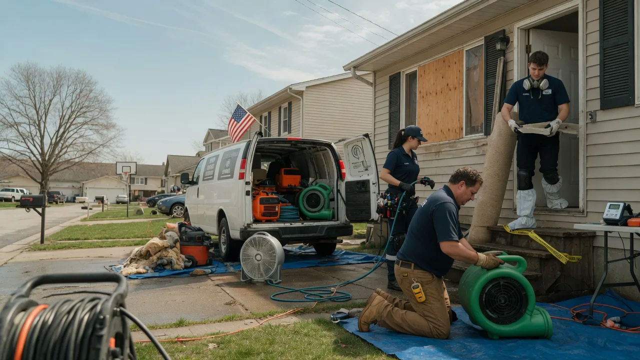 Water Damage Restoration in Holcomb, KS near me